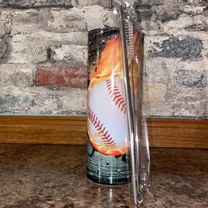 Baseball sublimated tumbler!